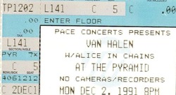 Van Halen / Alice In Chains on Dec 2, 1991 [940-small]