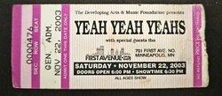 Yeah Yeah Yeahs / The Locust on Nov 22, 2003 [314-small]