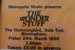 The Wonder Stuff / The Seers on Mar 24, 1989 [539-small]