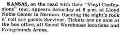 Kansas / Survivor on Jul 24, 1982 [913-small]