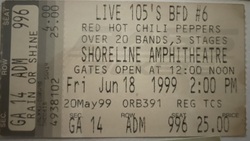 LIVE 105 BFD 6 1999 on Jun 18, 1999 [145-small]