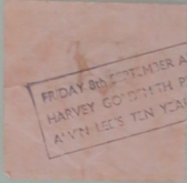 Concert ticket, Alvin Lee  and Ten Years Later on Sep 8, 1978 [225-small]