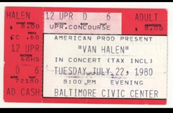 Van Halen / Cats on Jul 22, 1980 [503-small]