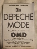 Depeche Mode / Orchestral Manoeuvres in the Dark on May 5, 1988 [287-small]