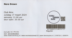 tags: Nora Brown, Ticket, TivoliVredenburg - Nora Brown on Mar 17, 2024 [446-small]