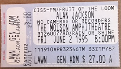 Alan Jackson / Faith Hill on Jun 2, 1995 [755-small]