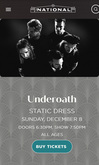 Underoath / Static Dress / Francis Doom on Dec 8, 2024 [221-small]