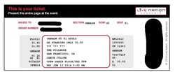 Jamie Cullum (Jun 13, 2014) The Fillmore, San Francisco CA ticket, Jamie Cullum / Megan Slankard on Jun 13, 2014 [664-small]