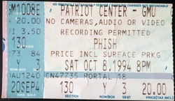 Phish on Oct 8, 1994 [488-small]