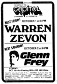 Warren Zevon / Mink Deville on Oct 1, 1982 [965-small]