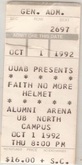 Faith No More / Helmet on Oct 1, 1992 [140-small]