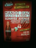 Mando Diao / Culcha Candela / Sunrise Avenue / Jennifer Rostock / Jenix / One Night Only on Oct 2, 2011 [122-small]