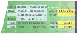 Leon Russell / Edgar Winter on Feb 27, 1987 [057-small]