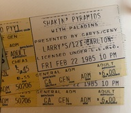 Shakin' Pyramids / Palladins on Feb 22, 1985 [068-small]