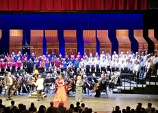 Sacramento Choral Society & Orchestra (May 4, 2024) SAFE CU Perf Arts Cntr, Sacramento CA final bows, Sacramento Choral Society & Orchestra on May 4, 2024 [731-small]