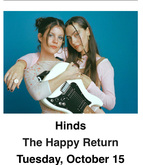 Hinds / The Happy Return on Oct 15, 2024 [960-small]