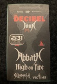 Abbath / High On Fire / Skeletonwitch / Tribulation on Mar 31, 2016 [353-small]