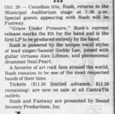 Rush / Fastway on Oct 19, 1984 [164-small]