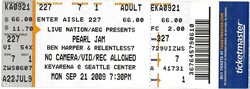 Pearl Jam / Ben Harper and Relentless7 on Sep 21, 2009 [381-small]