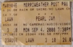 Sonic Youth / Pearl Jam / Lifehouse on Sep 4, 2000 [309-small]