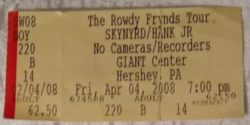 Hank Williams, Jr. / Lynyrd Skynyrd on Apr 4, 2008 [311-small]