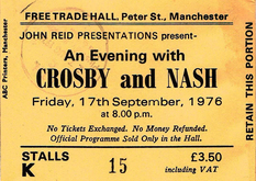 Ticket, Crosby & Nash on Sep 17, 1976 [122-small]