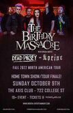 The Birthday Massacre / Dead Posey / Korine on Oct 9, 2022 [085-small]