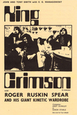 Flyer, King Crimson / Roger Ruskin Spear's Giant Kinetic Wardrobe on May 25, 1971 [539-small]