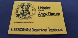 Uristier / Amok Datum on Feb 5, 2000 [222-small]