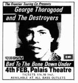 George Thorogood & The Destroyers on Feb 4, 1983 [150-small]