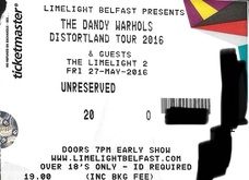 tags: The Dandy Warhols, Belfast, Northern Ireland, United Kingdom, Ticket, Limelight 2 - The Dandy Warhols / Happyness on May 27, 2016 [312-small]