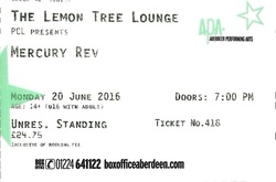 tags: Mercury Rev, Aberdeen, Scotland, United Kingdom, Ticket, The Lemon Tree - Mercury Rev / Warhaus on Jun 20, 2016 [455-small]