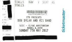 tags: Bob Dylan, Glasgow, Scotland, United Kingdom, Ticket, clyde auditorium - Bob Dylan on May 7, 2017 [514-small]