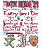 Every Time I Die / Circa Survive / Buried Alive / Mariachi El Bronx / Kublai Khan TX / 68 on Dec 10, 2021 [544-small]