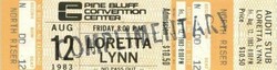 Loretta Lynn on Aug 12, 1983 [980-small]