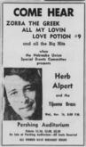 Herb Albert and the Tijuana Brass on Nov 16, 1966 [496-small]