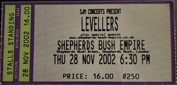 Levellers on Nov 28, 2002 [723-small]