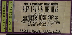 Huey Lewis and The News on May 1, 2003 [754-small]