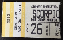 Scorpions / Kingdom Come on Aug 26, 1988 [771-small]