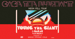 tags: Bakar, Cage The Elephant, Young the Giant, Vlad Holiday, Madison, Wisconsin, United States, Advertisement, Breese Stevens Field - Cage The Elephant / Young the Giant / Bakar / Vlad Holiday on Aug 8, 2024 [380-small]