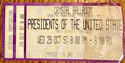 The Presidents of The United States of America / Pond / Goodness on Oct 29, 1997 [370-small]