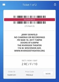 Jerry Seinfeld / Mark Schiff on Mar 10, 2017 [027-small]