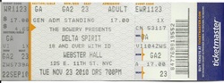 Delta Spirit / The Fling / Darker My Love on Nov 23, 2010 [211-small]