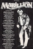 Tour Advert, Marillion on Jan 9, 1988 [009-small]