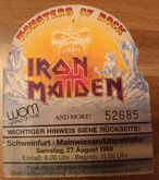 KISS / Iron Maiden / Anthrax / Testament / David Lee Roth / Great White on Aug 27, 1988 [874-small]