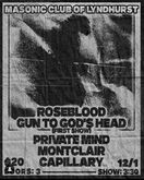 Roseblood / Gun to God's Head / Private Mind / Montclair / Capillary on Dec 1, 2024 [151-small]