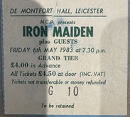 Iron Maiden / Grand Prix on May 6, 1983 [935-small]